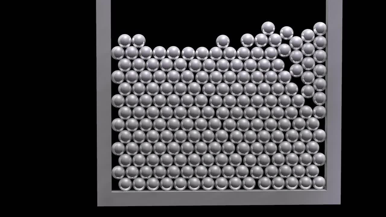Centrifuge in slow motion