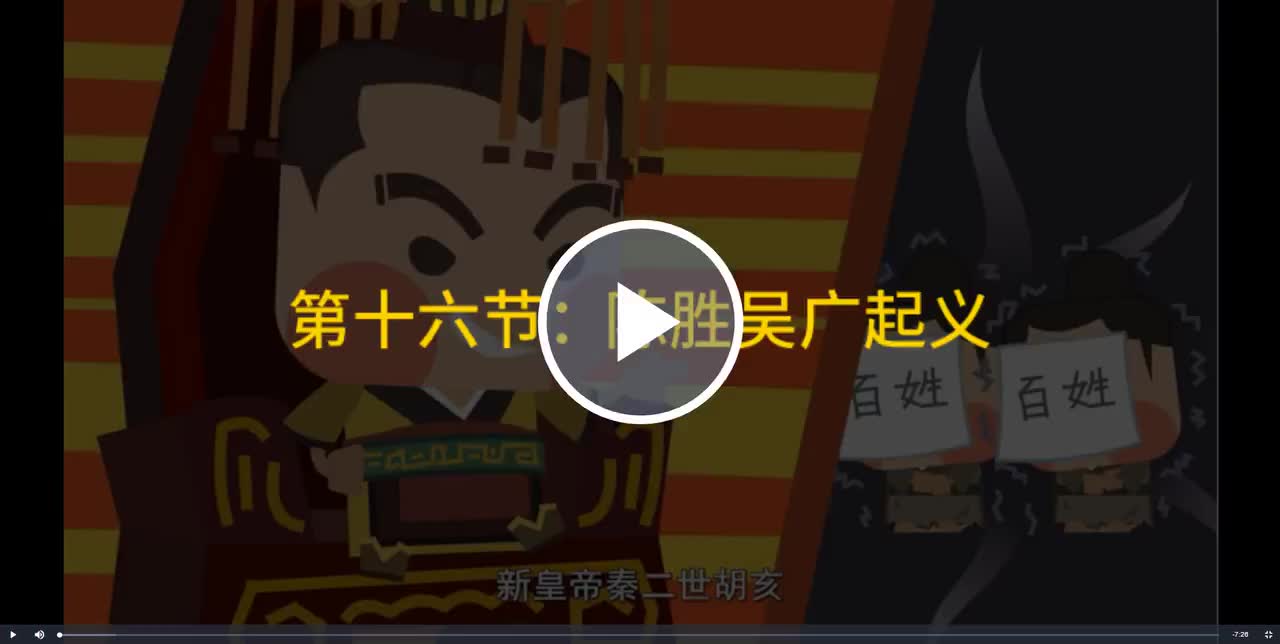 16陈胜吴广起义