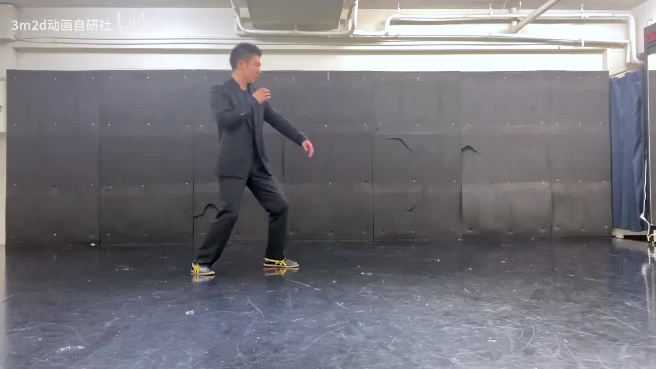 【格斗术】低踢 Animation reference by 3D2M