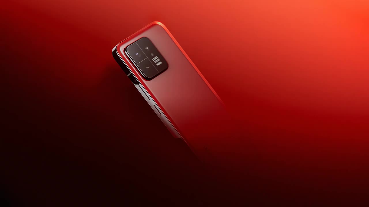 小米 13 5G 限量定制色广告