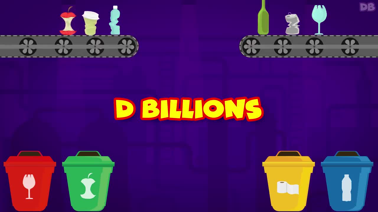 Clean up Trash D Billions Kids Songs--