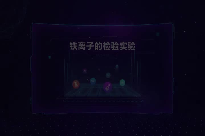 铁离子的检验实验