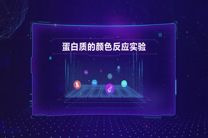 蛋白质的颜色反应实验