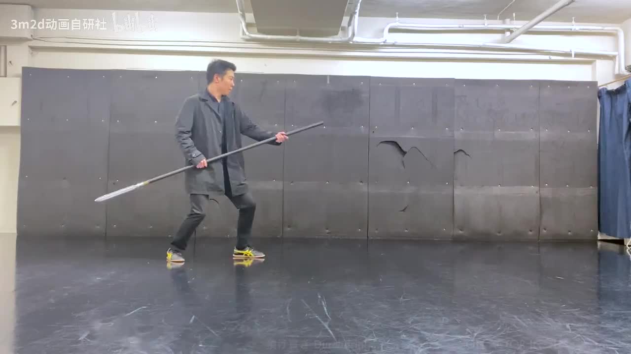【长武器】[长枪] 穿透矛 Animation reference by 3D2M动画自研社