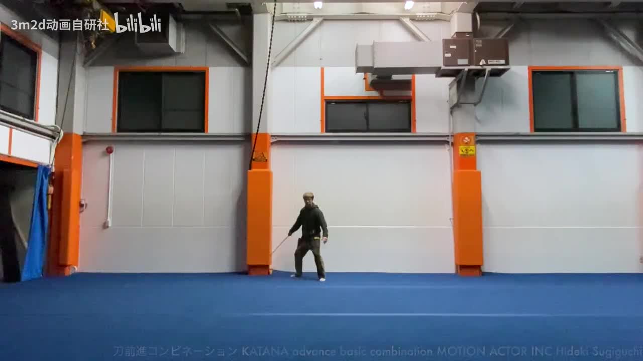 【短武器】前进攻击组合 Animation reference by 3D2M动画自研社