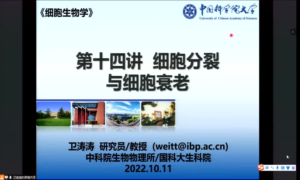 14.细胞分裂与细胞衰老