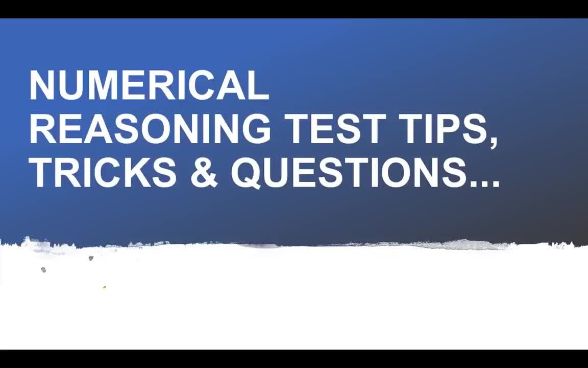7个数字推理测试技巧——28-7 Numerical Reasoning Test Tips, Tricks & Questions!