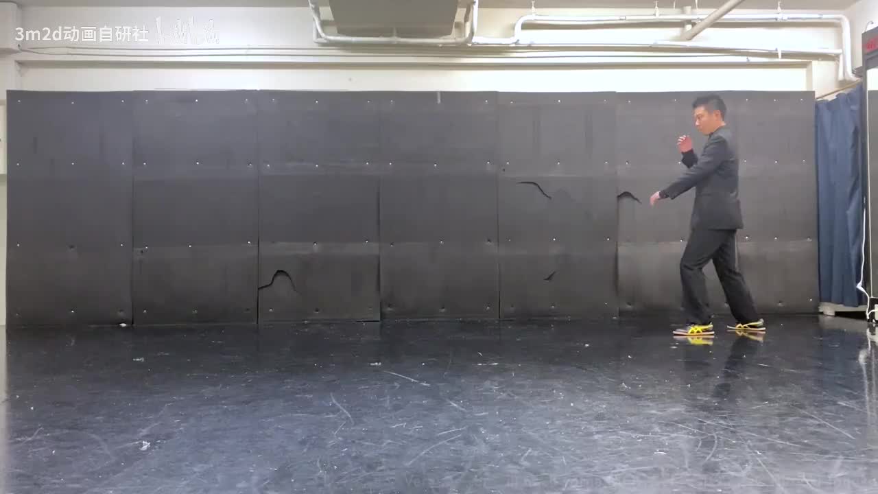 【踢&腿法】前进前蹬腿 Animation reference by 3D2M动画自研社