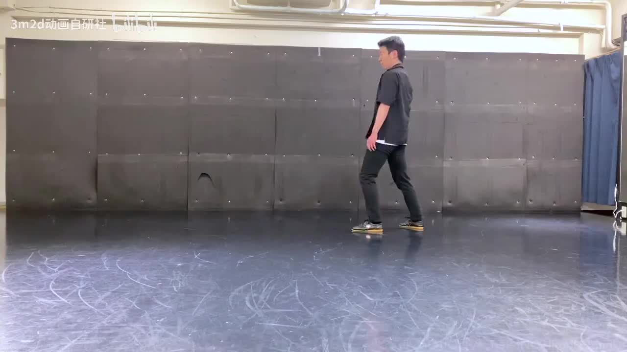 【踢&腿法】跳跃踢 Animation reference by 3D2M动画自研社