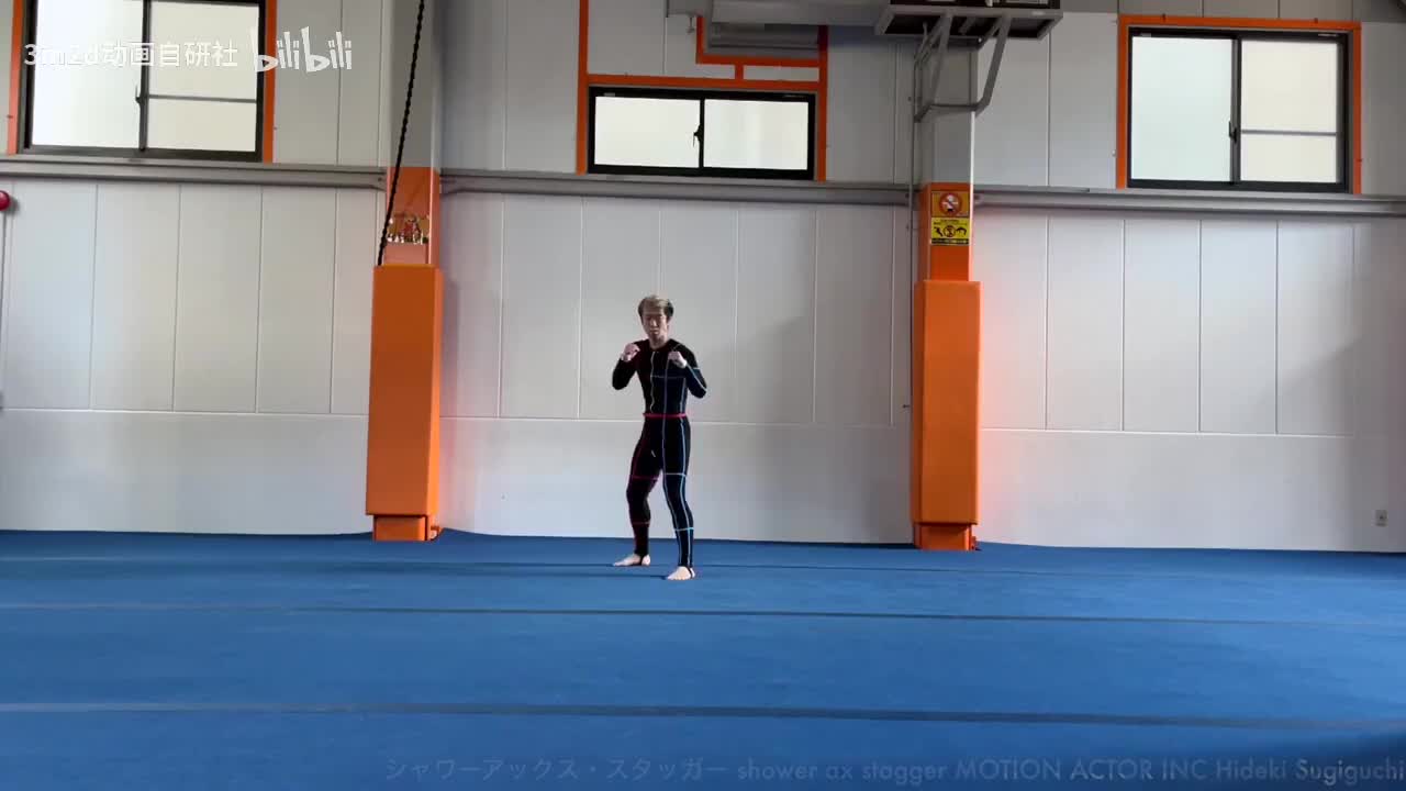 【踢&腿法】旋转凌空踢 Animation reference by 3D2M动画自研社