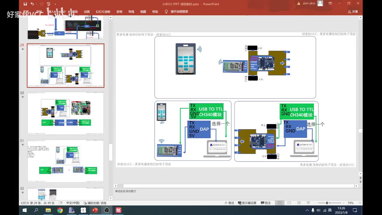 14.1-电脑串口控制小车运动