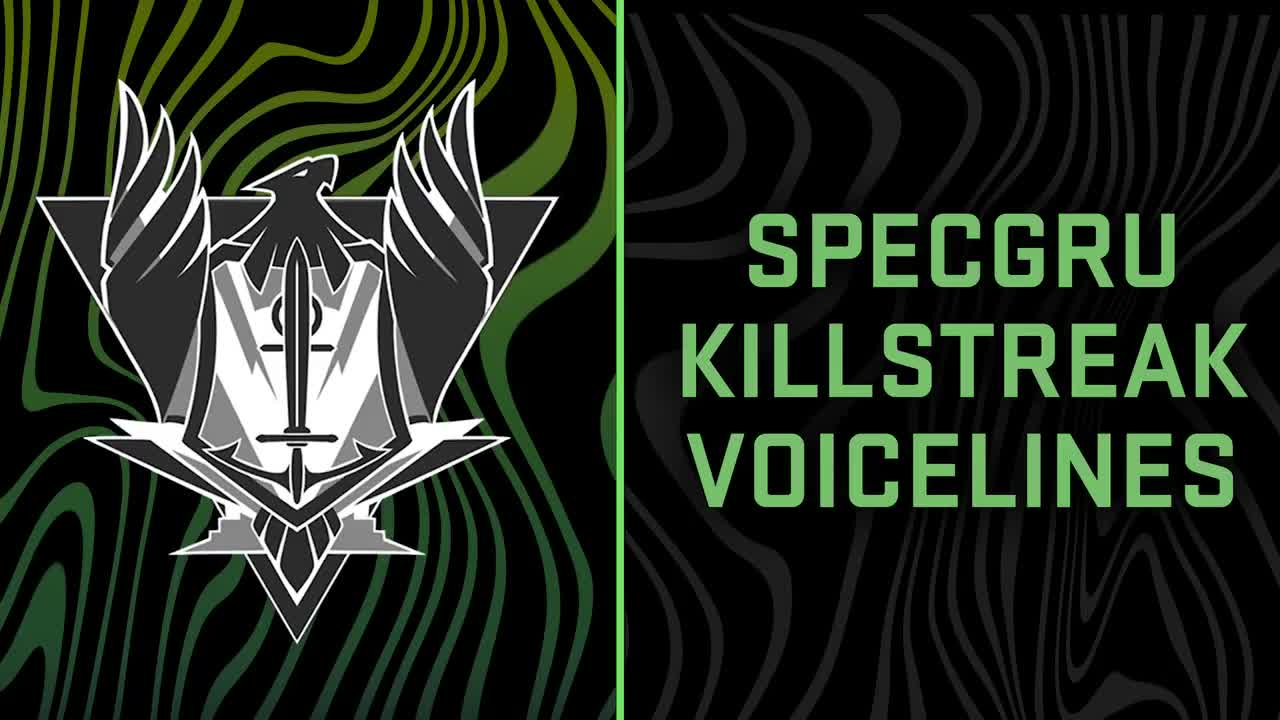 特别小组连杀奖励无线电语音