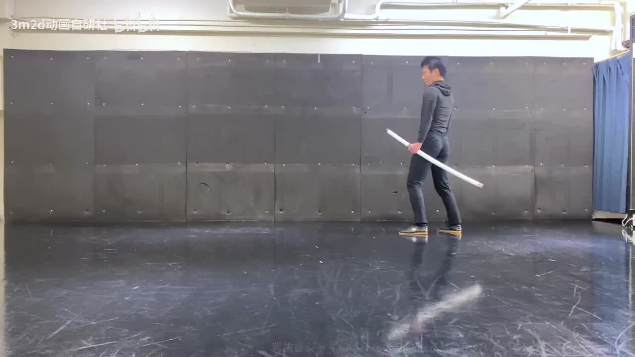 【太刀KATANA】背拔螺旋刀 Animation reference by 3D2M