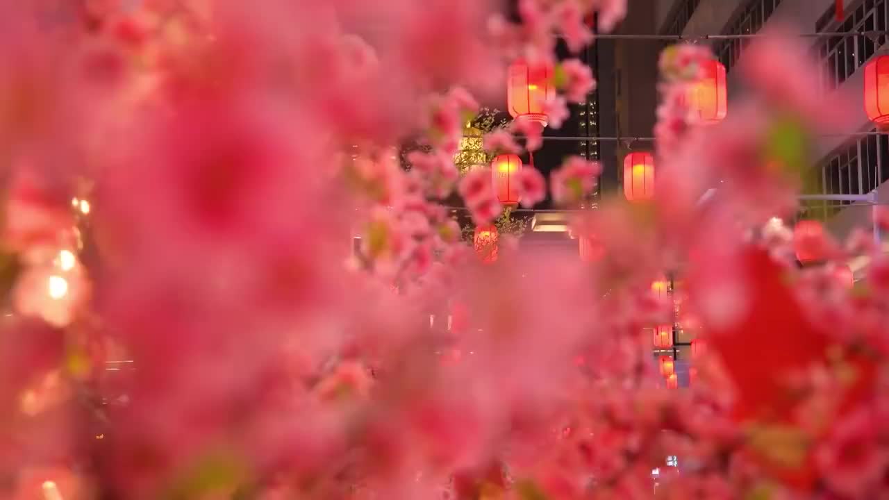4K春节元旦的深圳东门老街_1