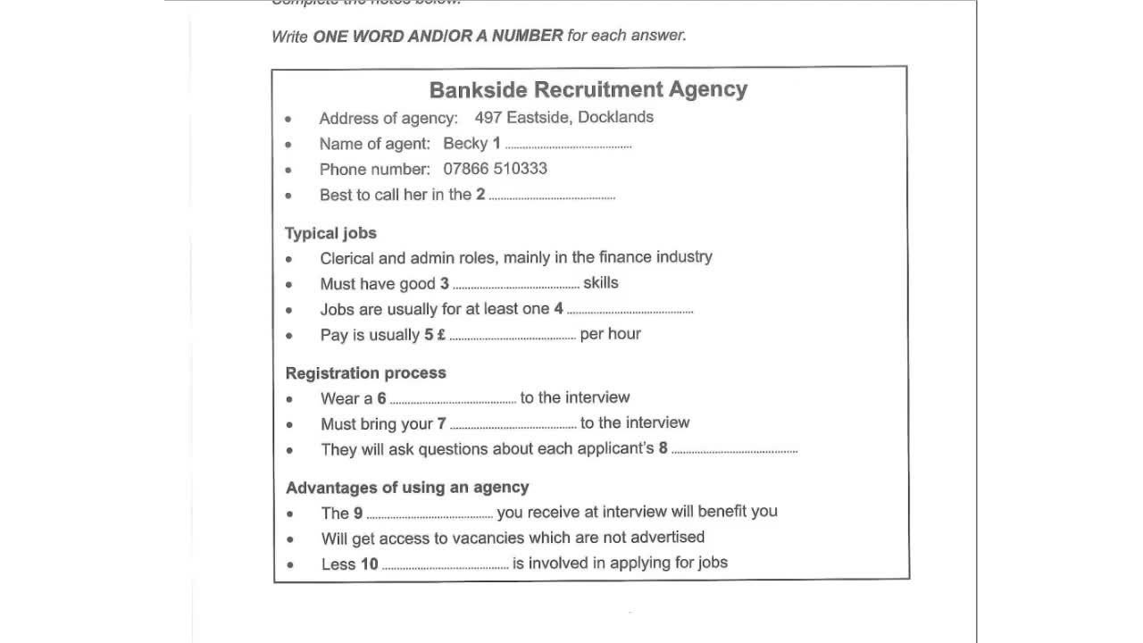 【官方Official】剑桥雅思Cambridge IELTS 15 TEST 1 听力Listening（附答案with answer）