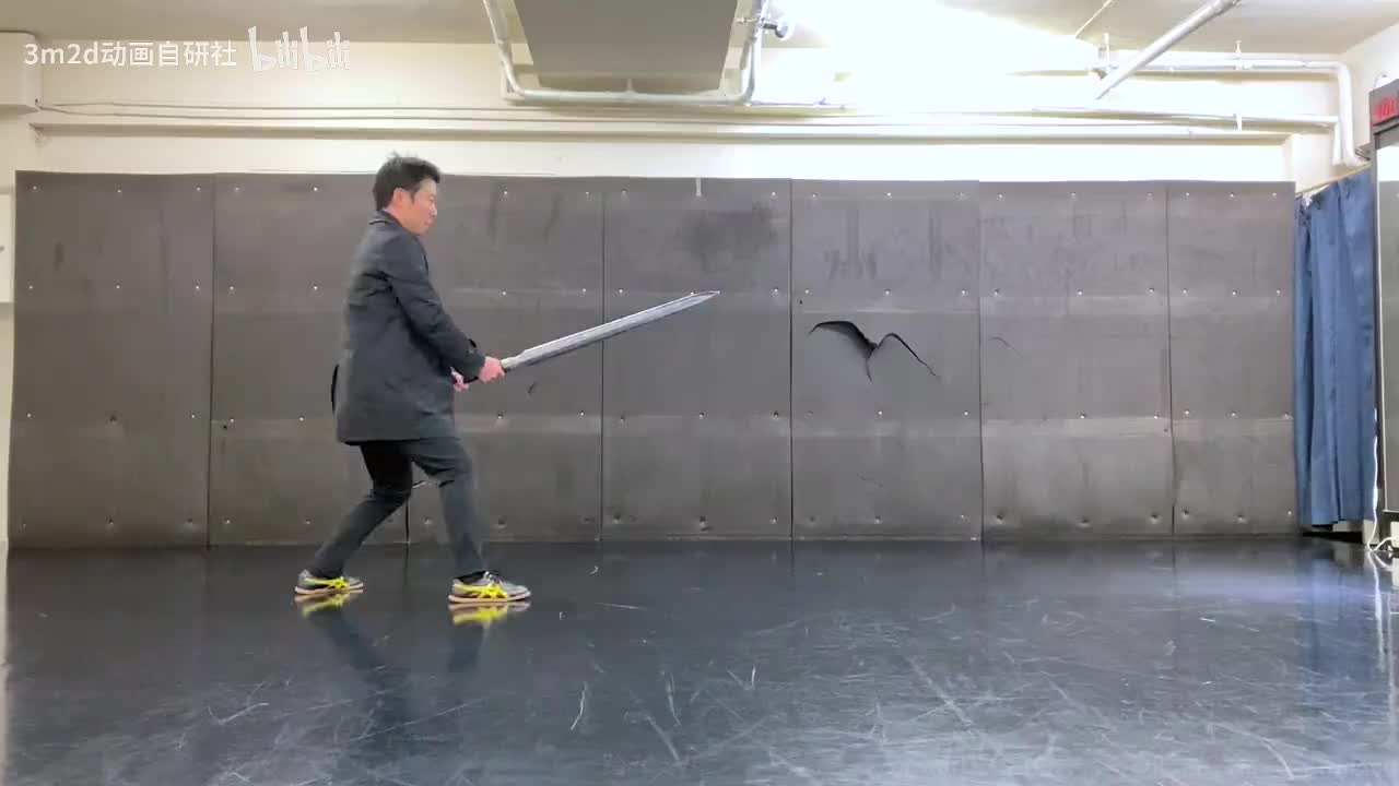 【短武器】蓄力上刺 Animation reference by 3D2M 动画自研社