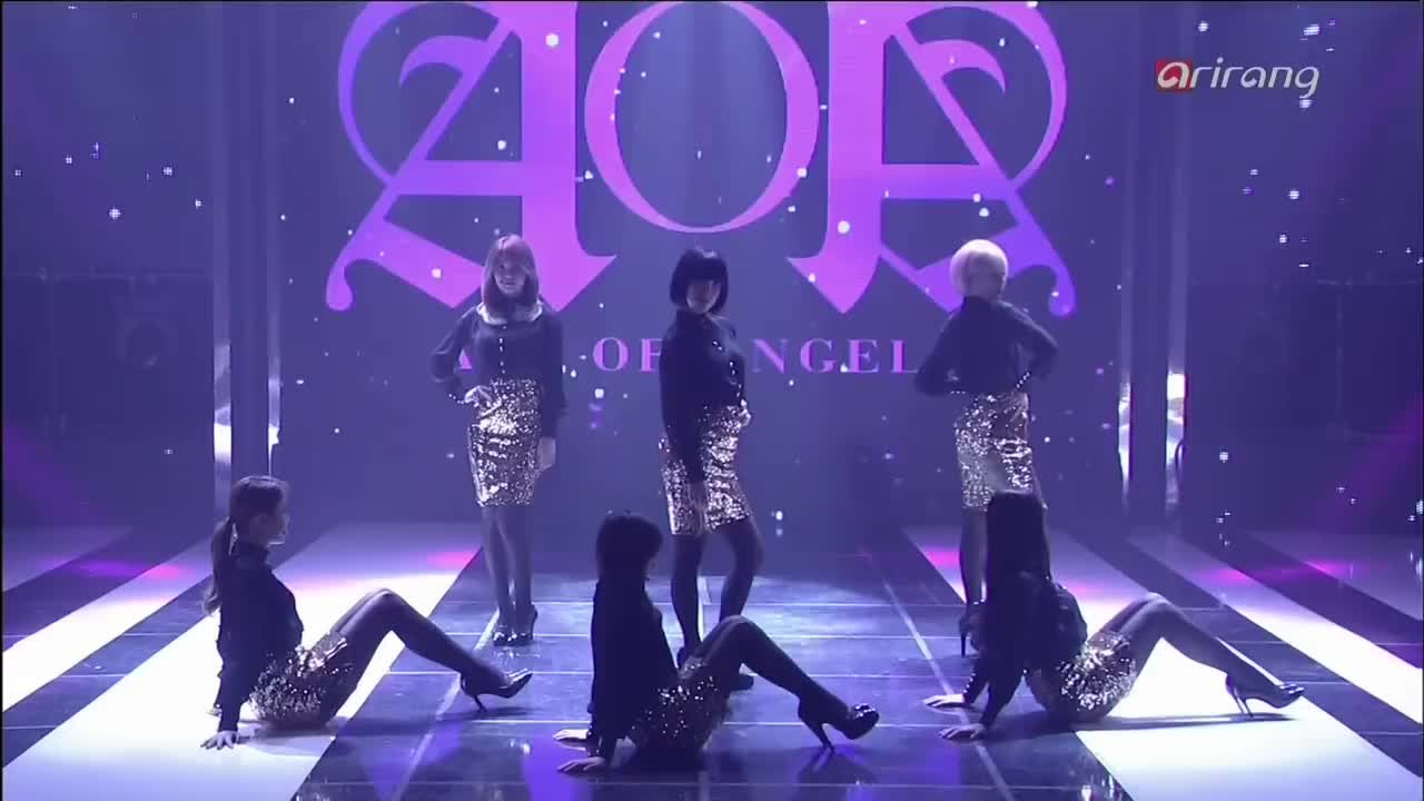 140211 AOA - Miniskirt (ArirangTV Simply Kpop)