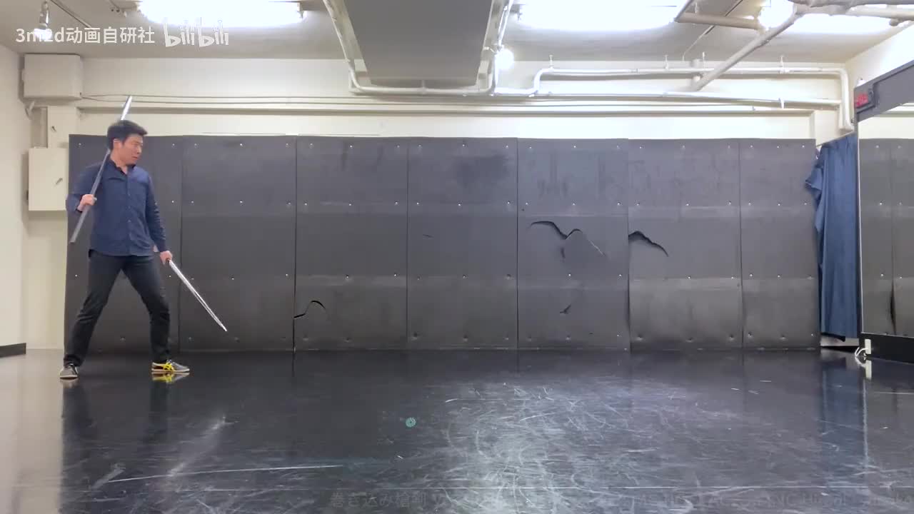 【双武器Dual Wield】枪刃组合连击 Animation reference by 3D2M 动画自研社