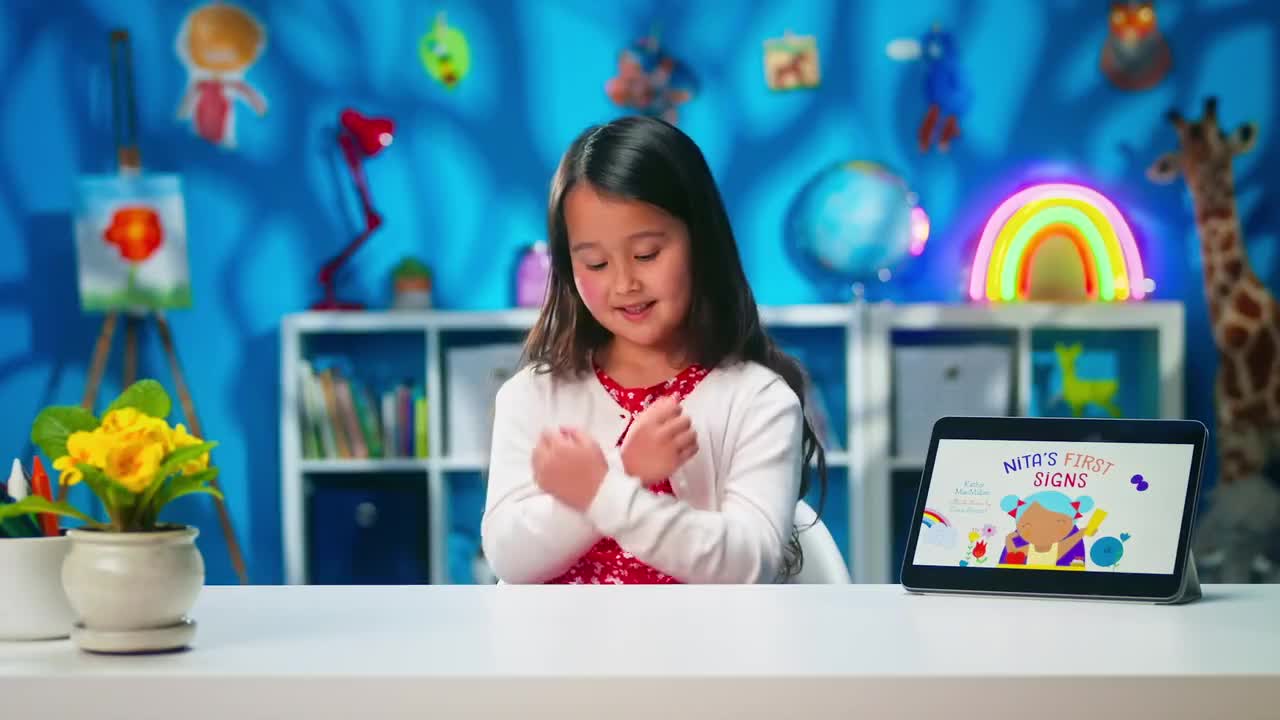 88-Sign Language For Kids! Nita's First Signs Vooks Animated Storytime