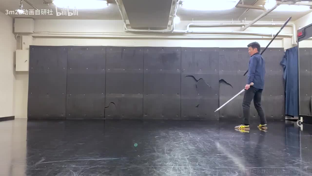 【双武器】矛剑挥舞连击 Animation reference by 3D2M动画自研社