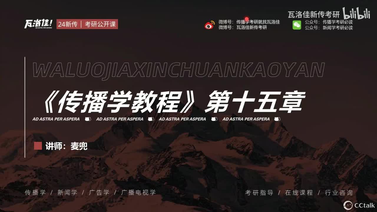 第十五章：传播学调查研究方法