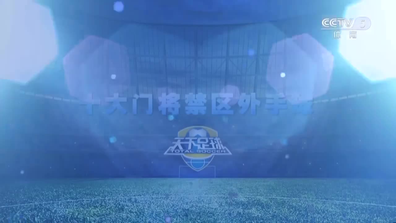 十大门将禁区外手球