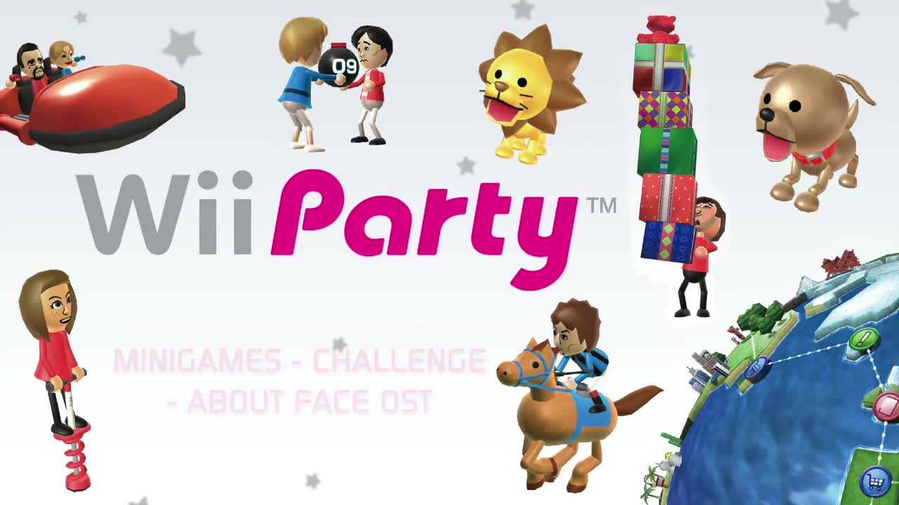 Minigames - Challenge - About Face OST _ Wii Party