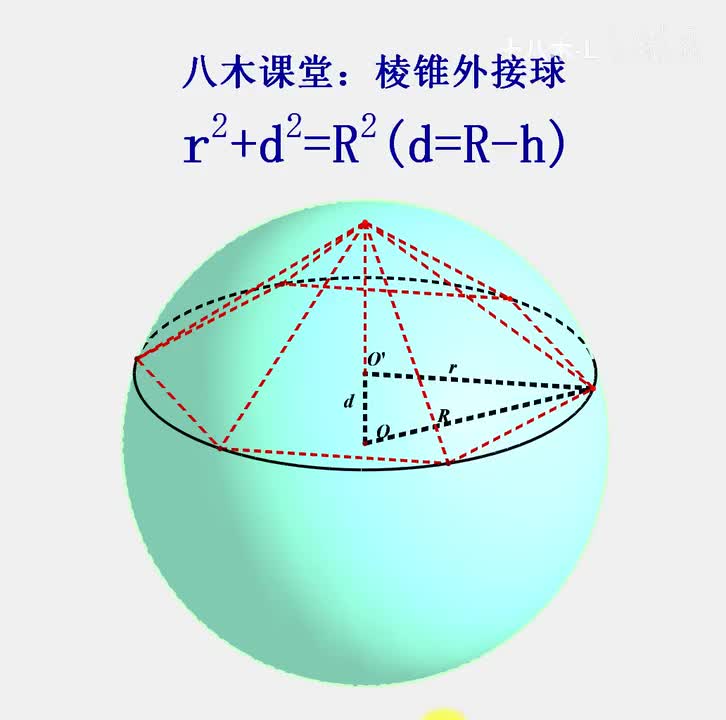 棱锥的外接球(2)