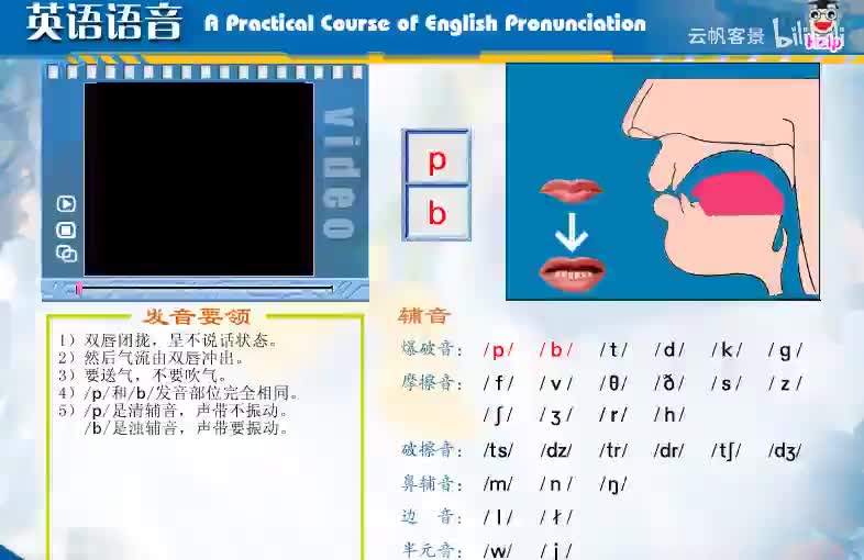 字母和音素（5）——— 辅音 练习