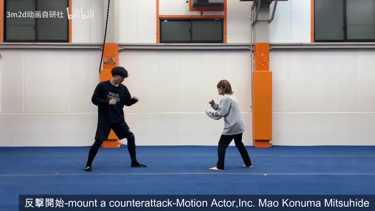 【踢&腿法】发动反击 Animation reference by 3D2M动画自研社