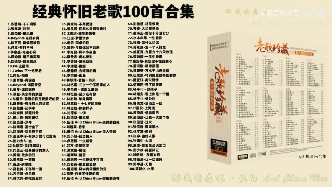 068. 伍佰 And China Blue-挪威的森林