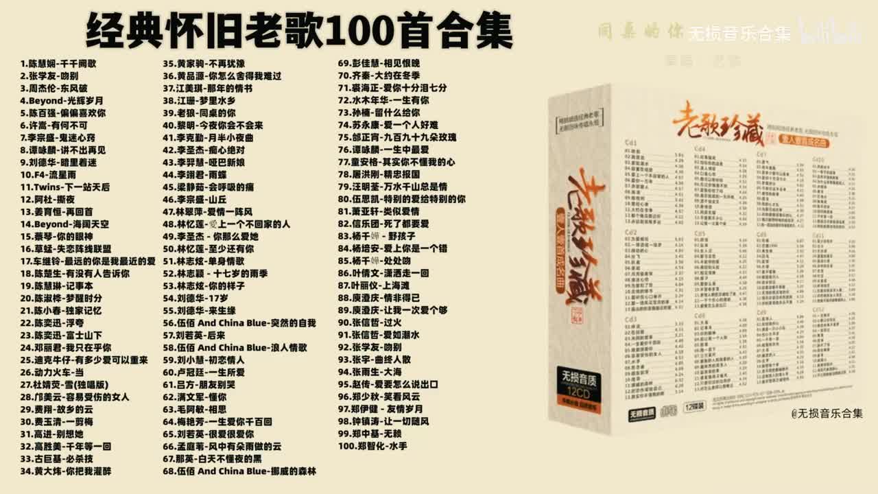 039. 老狼-同桌的你