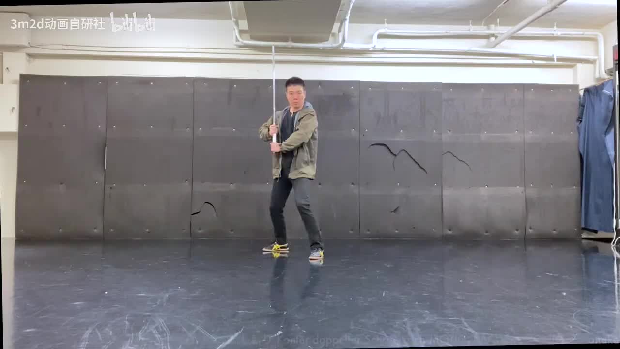 【太刀】退刀斩 Animation reference by 3D2M动画自研社