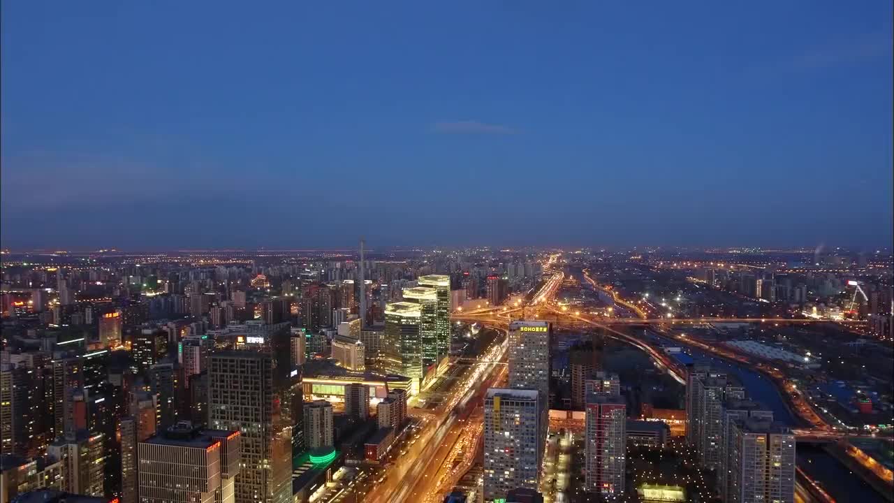 19.城市全景延时摄影