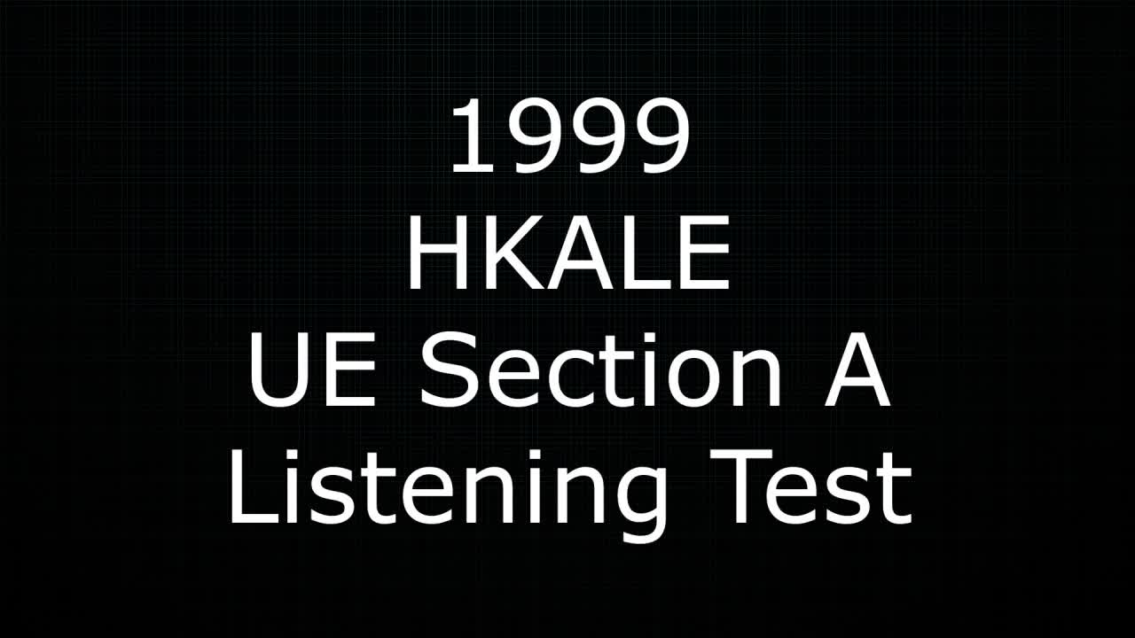 UE Listening 1999
