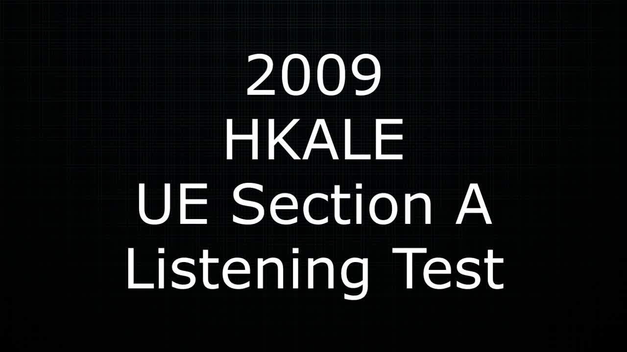 UE Listening 2009