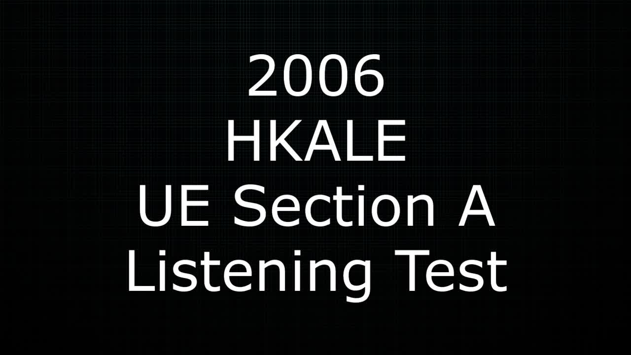 UE Listening 2006