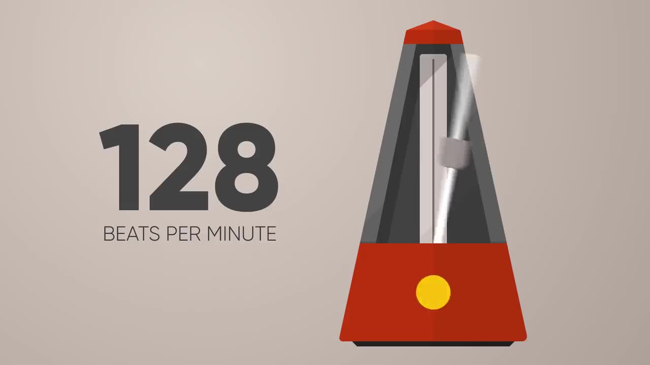 128 BPM Metronome