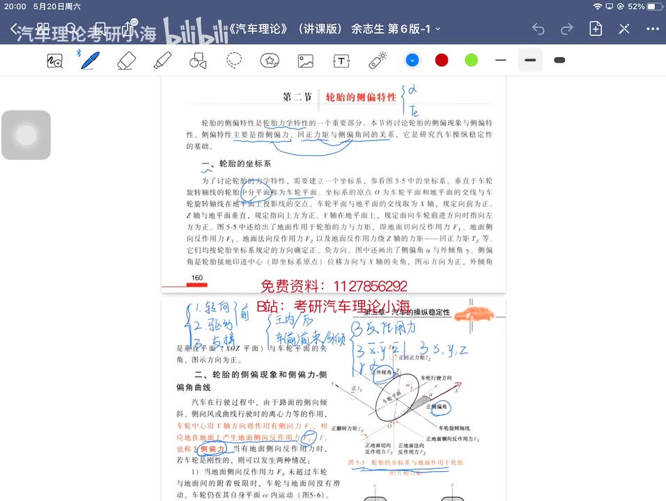 【第二十一讲】操纵稳定性3节（A）