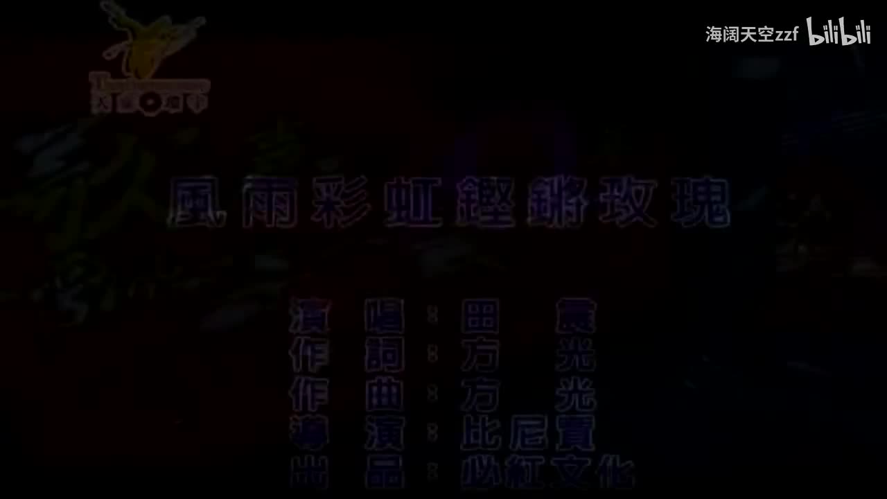 田震《风雨彩虹铿锵玫瑰》KTV版_bilibili