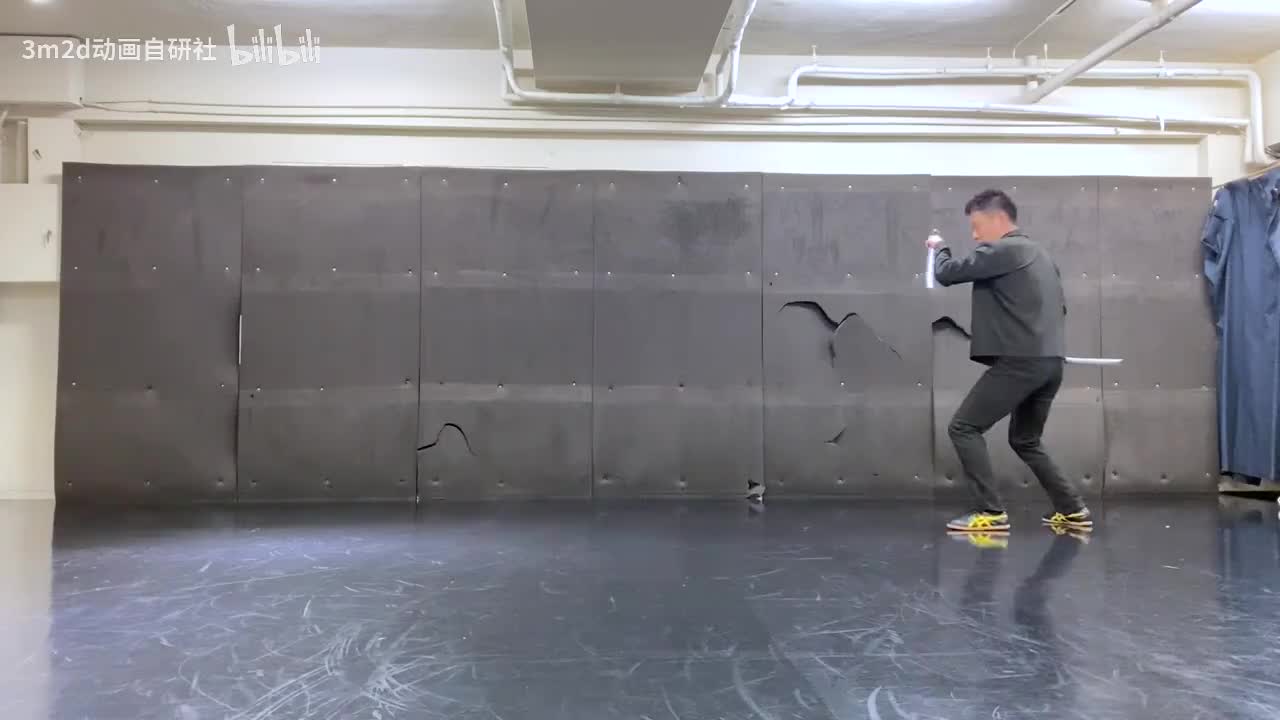 【双武器】竖刺连击 Animation reference by 3D2M动画自研社