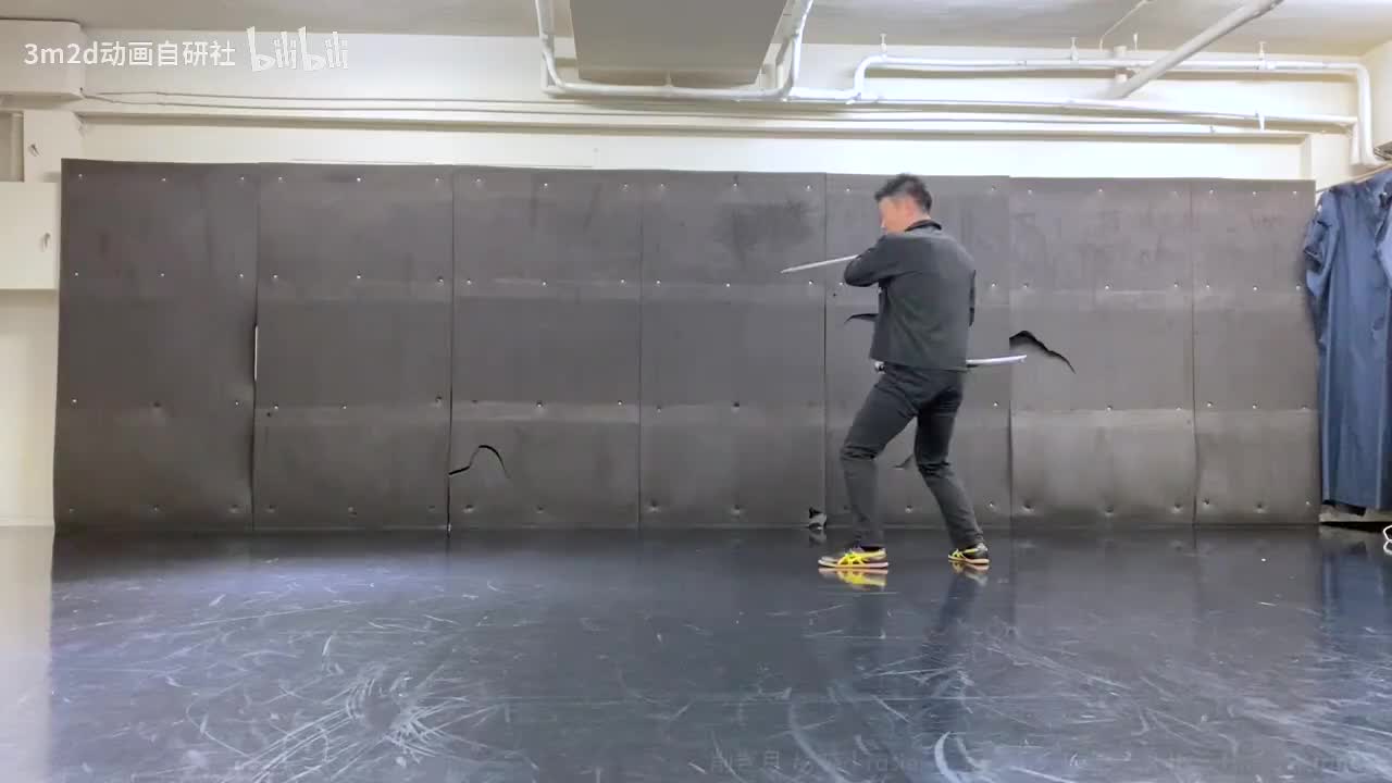 【双武器】削月 Animation reference by 3D2M动画自研社