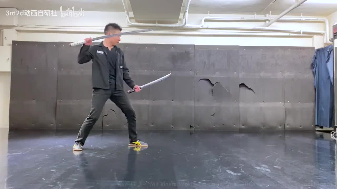 【双武器】闪避破防追击 Animation reference by 3D2M动画自研社