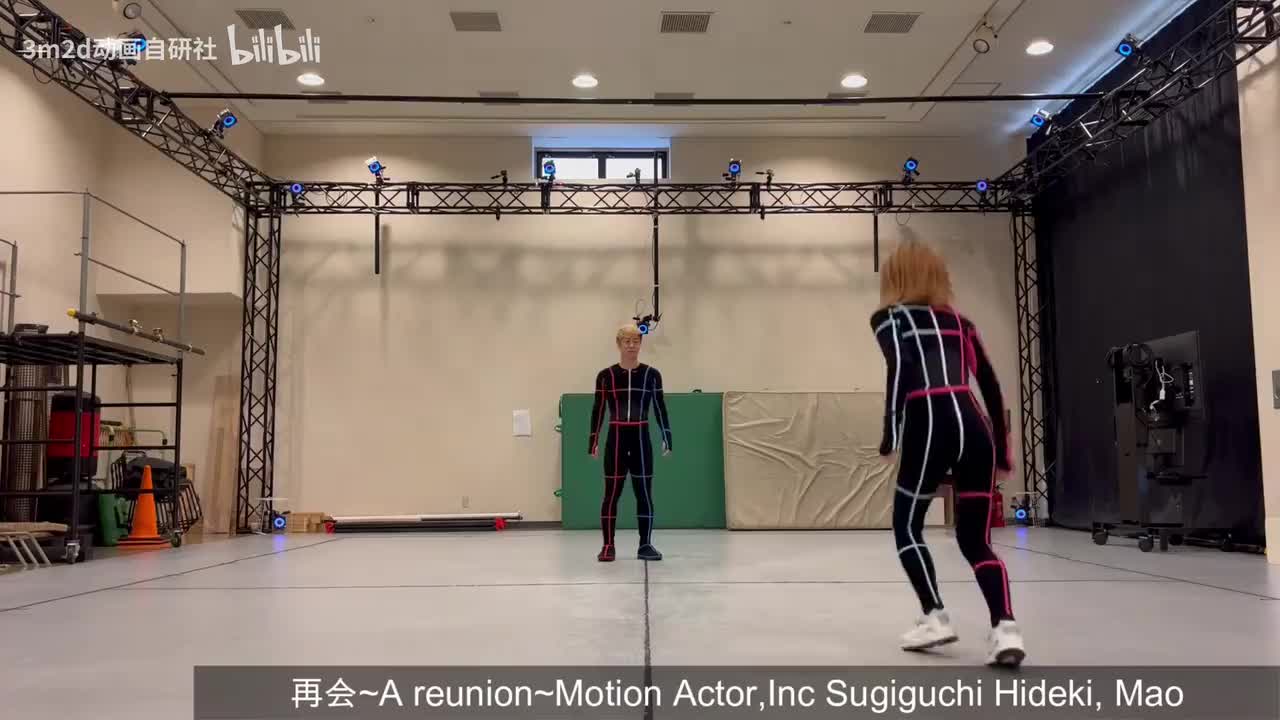 【情绪表演】重逢的拥抱 Animation reference by 3D2M动画自研社