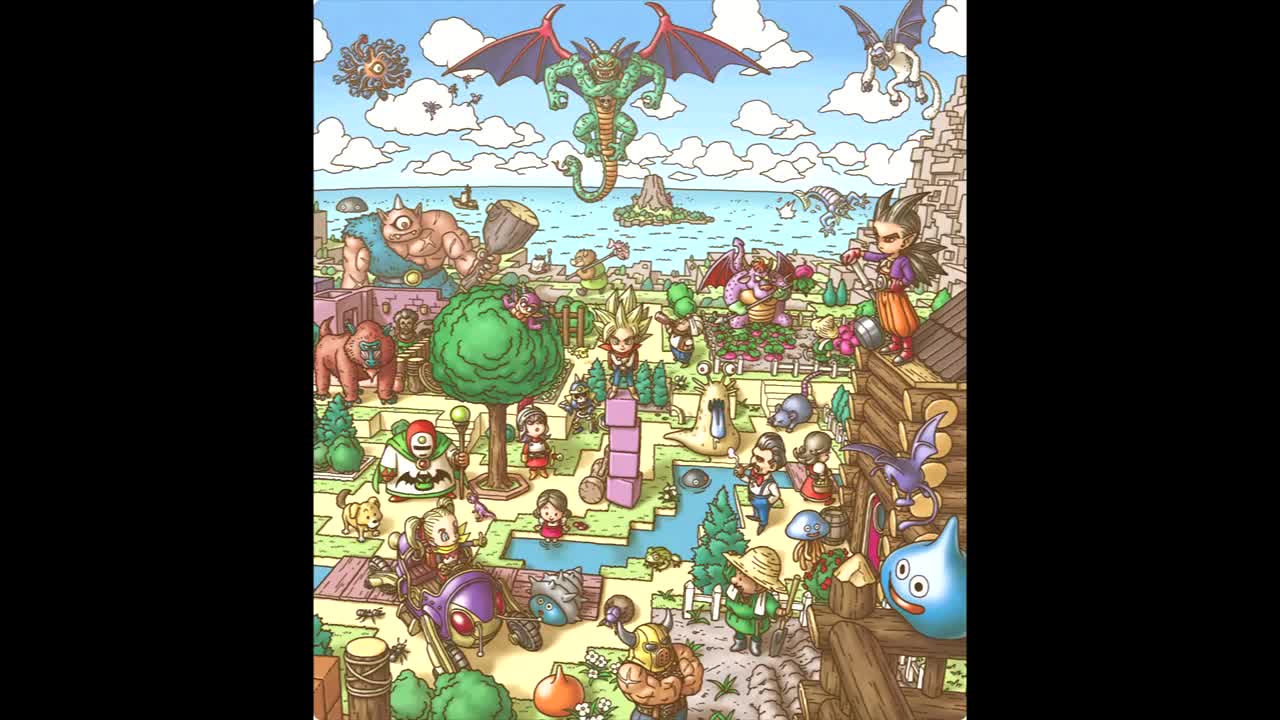 BGM#15 ＂Heavenly Flight＂ - Dragon Quest Builders 2 OST ⧸ ドラゴンクエストビルダーズ2 OST