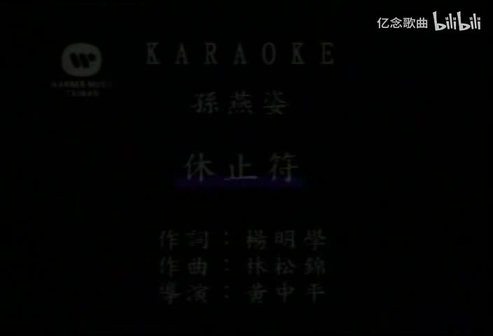 孙燕姿-休止符[国语]