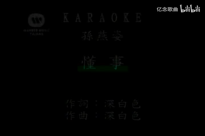 孙燕姿-懂事(MTV)[国语]