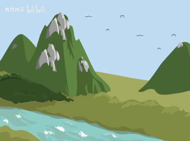 人教PEP（五上） Unit 6 p71 单元歌曲《In a nature park》