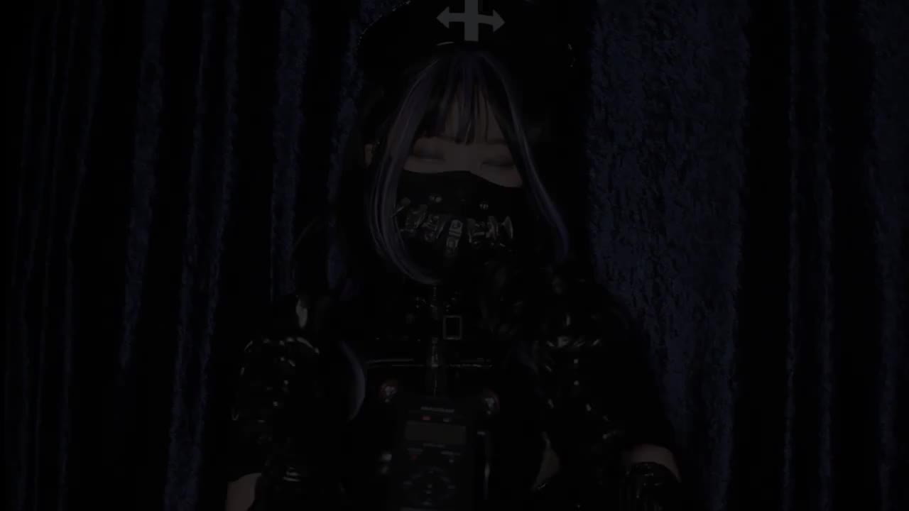 ASMRエナメルナースのギチギチ音呼吸音 patent leather sound