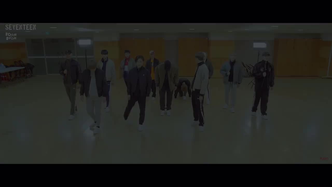 19SEVENTEEN-BOOMBOOM 练习室(背影版)